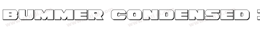 Bummer Condensed Ita字体转换
